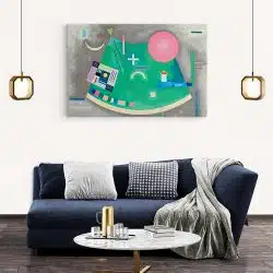 Tablou pictura Sageata la cerc de Kandinsky 2075 living modern 2 - Afis Poster Tablou pictura Sageata la cerc de Kandinsky pentru living casa birou bucatarie livrare in 24 ore la cel mai bun pret.