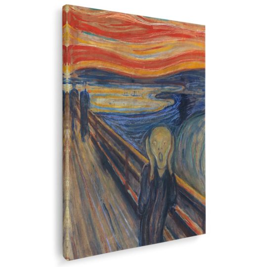 Tablou pictura Strigatul de Edvard Munch 1996 - Afis Poster Tablou pictura Strigatul de Edvard Munch pentru living casa birou bucatarie livrare in 24 ore la cel mai bun pret.