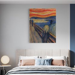 Tablou pictura Strigatul de Edvard Munch 1996 dormitor - Afis Poster Tablou pictura Strigatul de Edvard Munch pentru living casa birou bucatarie livrare in 24 ore la cel mai bun pret.
