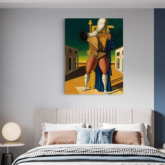Tablou pictura Trubadurul de Giorgio de Chirico 2148 dormitor - Afis Poster Tablou pictura Trubadurul de Giorgio de Chirico pentru living casa birou bucatarie livrare in 24 ore la cel mai bun pret.