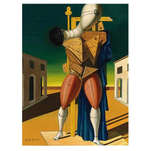 Tablou pictura Trubadurul de Giorgio de Chirico 2148 front - Afis Poster Tablou pictura Trubadurul de Giorgio de Chirico pentru living casa birou bucatarie livrare in 24 ore la cel mai bun pret.