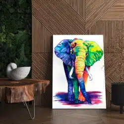 Tablou pictura acuarela elefant 5230 living