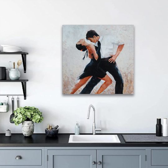 Tablou pictura cuplu dansatori tango negru alb 1406 camera 3 - Afis Poster pictura cuplu dansatori tango negru alb pentru living casa birou bucatarie livrare in 24 ore la cel mai bun pret.