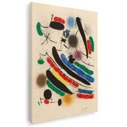 Tablou pictura forme abstracte de Joan Miro 2065 - Afis Poster Tablou pictura forme abstracte de Joan Miro pentru living casa birou bucatarie livrare in 24 ore la cel mai bun pret.