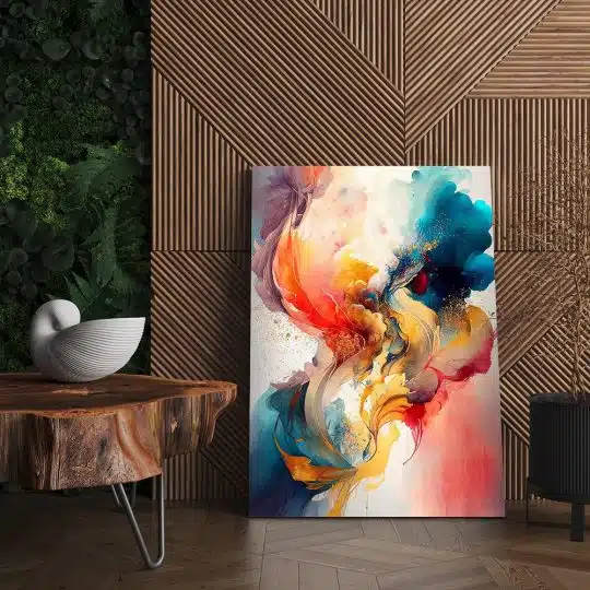 Tablou pictura forme abstracte multicolor 1451 living - Afis Poster Tablou pictura abstracte pentru living casa birou bucatarie livrare in 24 ore la cel mai bun pret.