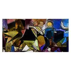 Tablou pictura forme geometrice stil cubism 2118 front - Afis Poster Tablou pictura forme geometrice stil cubism pentru living casa birou bucatarie livrare in 24 ore la cel mai bun pret.