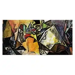 Tablou pictura forme geometrice stil cubism 2119 front - Afis Poster Tablou pictura forme geometrice stil cubism pentru living casa birou bucatarie livrare in 24 ore la cel mai bun pret.