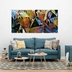 Tablou pictura forme geometrice stil cubism multicolor 1852 tablou camera hotel - Afis Poster Tablou pictura forme geometrice stil cubism multicolor pentru living casa birou bucatarie livrare in 24 ore la cel mai bun pret.