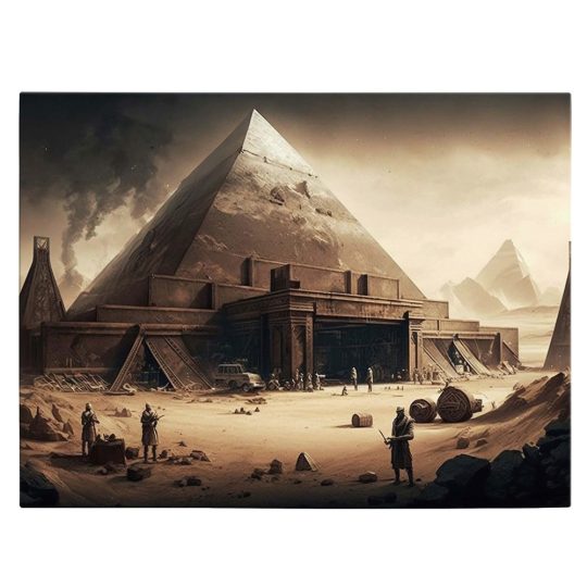 Tablou piramida creata prin inteligenta artificiala maro 1458 front - Afis Poster tablou piramida creata prin inteligenta artificiala pentru living casa birou bucatarie livrare in 24 ore la cel mai bun pret.