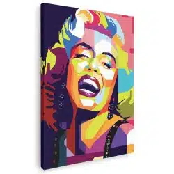 Tablou portret Marilyn Monroe WPAP pop art multicolor 1384 - Afis Poster tablou Marilyn Monroe pentru living casa birou bucatarie livrare in 24 ore la cel mai bun pret.