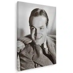 Tablou portret actor Bob Hope alb negru 1503 - Afis Poster Tablou Bob Hope actor alb negru pentru living casa birou bucatarie livrare in 24 ore la cel mai bun pret.