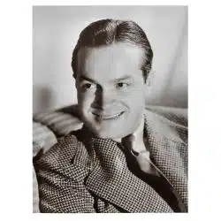 Tablou portret actor Bob Hope alb negru 1503 front - Afis Poster Tablou Bob Hope actor alb negru pentru living casa birou bucatarie livrare in 24 ore la cel mai bun pret.