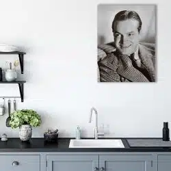 Tablou portret actor Bob Hope alb negru 1503 bucatarie - Afis Poster Tablou Bob Hope actor alb negru pentru living casa birou bucatarie livrare in 24 ore la cel mai bun pret.