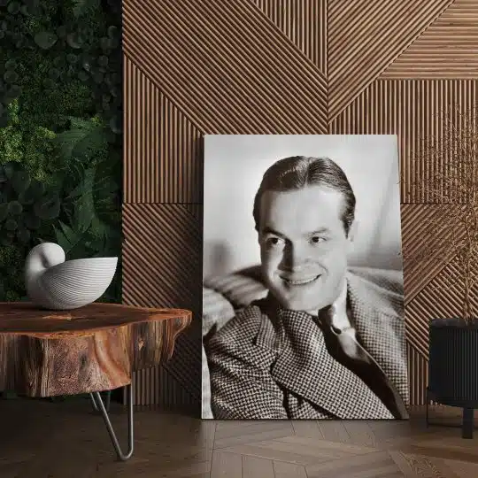 Tablou portret actor Bob Hope alb negru 1503 living - Afis Poster Tablou Bob Hope actor alb negru pentru living casa birou bucatarie livrare in 24 ore la cel mai bun pret.