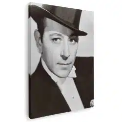 Tablou portret actor George Raft alb negru 1504 - Afis Poster Tablou Poster vintage George Raft pentru living casa birou bucatarie livrare in 24 ore la cel mai bun pret.