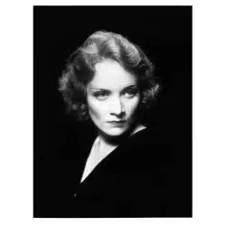 Tablou portret actrita Marlene Dietrich alb negru 1515 front - Afis Poster Tablou cu Marlene Dietrich actori celebri pentru living casa birou bucatarie livrare in 24 ore la cel mai bun pret.