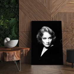 Tablou portret actrita Marlene Dietrich alb negru 1515 living - Afis Poster Tablou cu Marlene Dietrich actori celebri pentru living casa birou bucatarie livrare in 24 ore la cel mai bun pret.