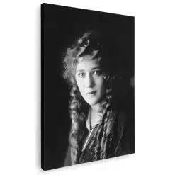 Tablou portret actrita Mary Pickford alb negru 1521 - Afis Poster Tablou Mary Pickford actrita pentru living casa birou bucatarie livrare in 24 ore la cel mai bun pret.