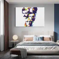 Tablou portrete Queen WPAP pop art multicolor 1388 dormitor - Afis Poster portrete Queen WPAP pop art multicolor pentru living casa birou bucatarie livrare in 24 ore la cel mai bun pret.