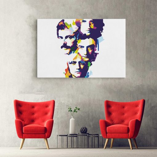 Tablou portrete Queen WPAP pop art multicolor 1388 hol - Afis Poster portrete Queen WPAP pop art multicolor pentru living casa birou bucatarie livrare in 24 ore la cel mai bun pret.