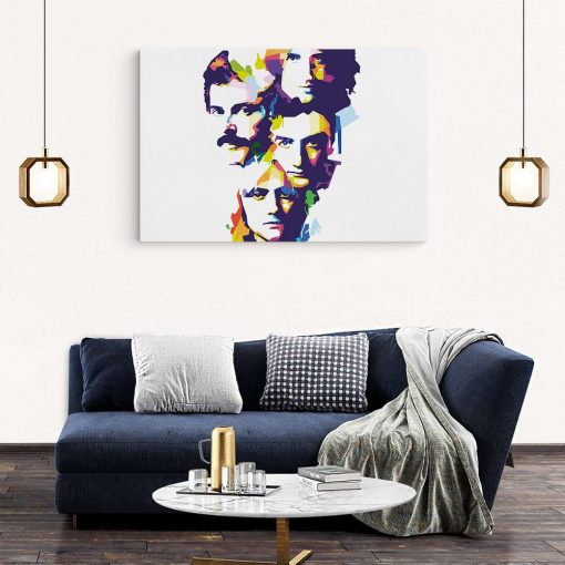 Tablou portrete Queen WPAP pop art multicolor 1388 living modern 2 - Afis Poster portrete Queen WPAP pop art multicolor pentru living casa birou bucatarie livrare in 24 ore la cel mai bun pret.