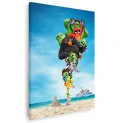 Tablou poster Angry Birds 2 desene animate 4808