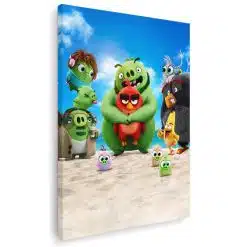 Tablou poster Angry Birds 2 desene animate 4809