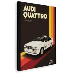 Tablou poster Audi Quattro vintage 4616