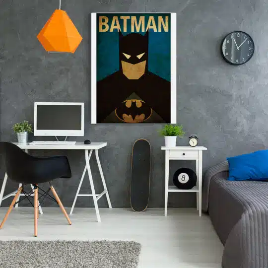 Tablou poster Batman desene animate 4928 camera tineret