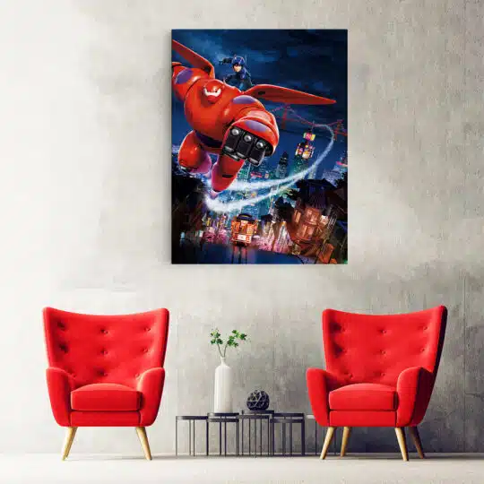 Tablou poster Big Hero 6 desene animate 4666 hol