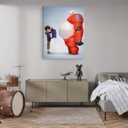 Tablou poster Big Hero 6 desene animate 4667 camera moderna adolescent