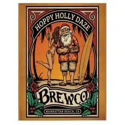 Tablou poster Brewco Hoppy Holly Daze 4133 front