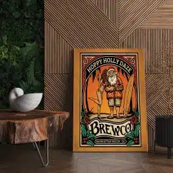 Tablou poster Brewco Hoppy Holly Daze 4133 living