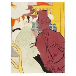 Tablou poster Britanicul la Moulin Rouge de Lautrec 2126 front - Afis Poster Tablou poster Britanicul la Moulin Rouge de Lautrec pentru living casa birou bucatarie livrare in 24 ore la cel mai bun pret.