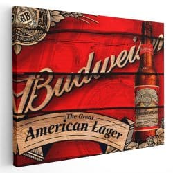 Tablou poster Budweiser vintage 4111
