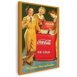 Tablou poster Coca Cola ad vintage 4021