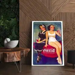 Tablou poster Coca Cola ad vintage 4032 living