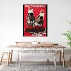 Tablou poster Coca Cola vintage 4015 bucatarie1