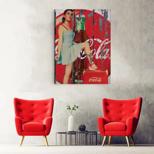 Tablou poster Coca Cola vintage 4018 hol