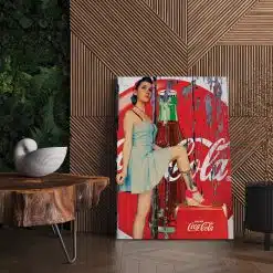 Tablou poster Coca Cola vintage 4018 living