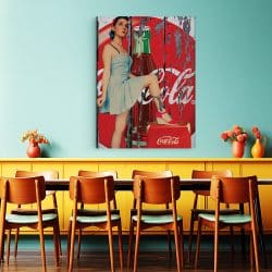 Tablou poster Coca Cola vintage 4018 restaurant