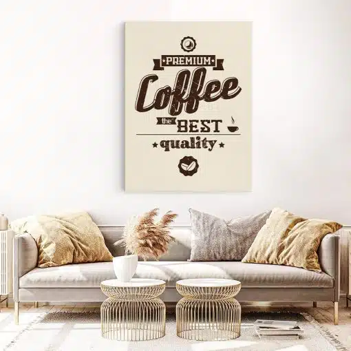 Tablou poster Coffee the best quality 3872 living 1