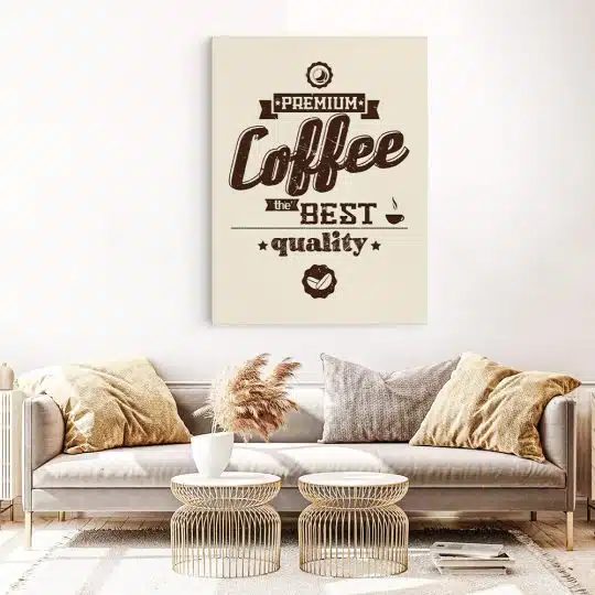 Tablou poster Coffee the best quality 3872 living 1