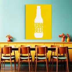 Tablou poster Drink beer 3959 restaurant