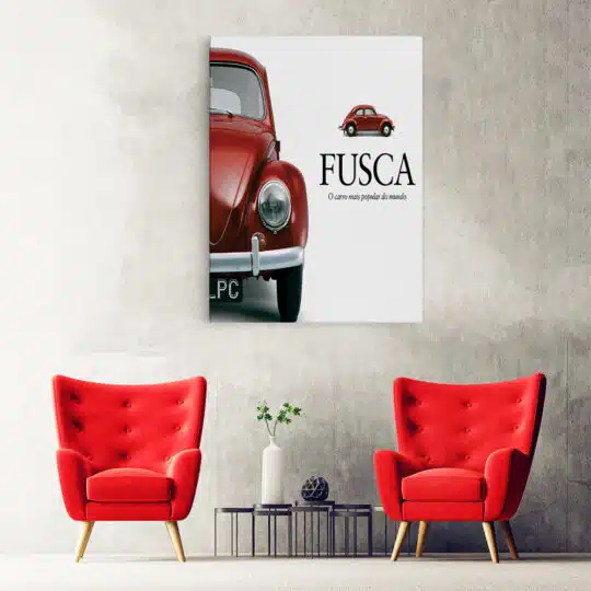 Tablou poster Fusca vintage 4614 hol