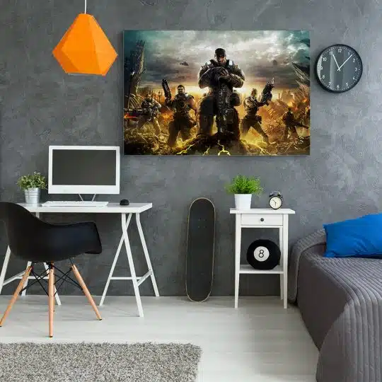 Tablou poster Gears of War 3476 camera tineret