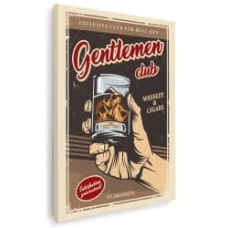 Tablou poster Gentlemen club 3939