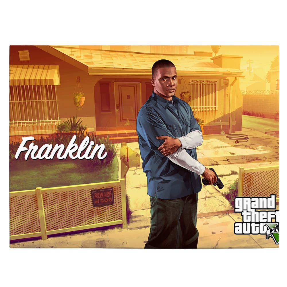 Tablou poster Grand Theft Auto - Material produs:: Poster imprimat pe hartie foto, Dimensiunea:: 80x120 cm