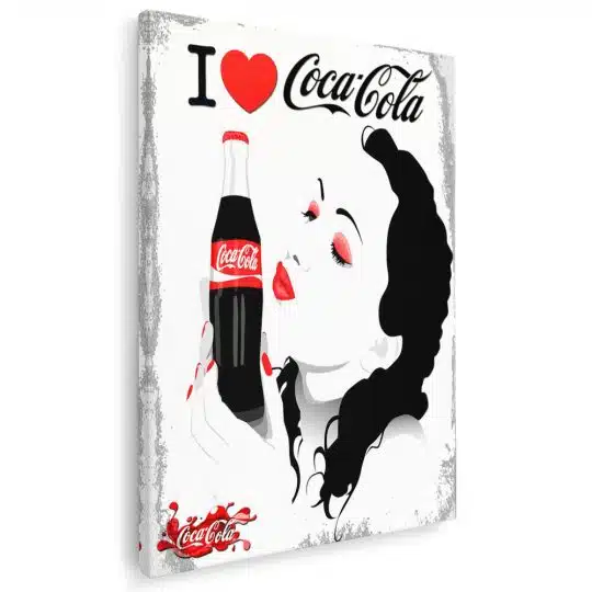 Tablou poster I love Coca Cola 4030