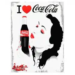 Tablou poster I love Coca Cola 4030 front